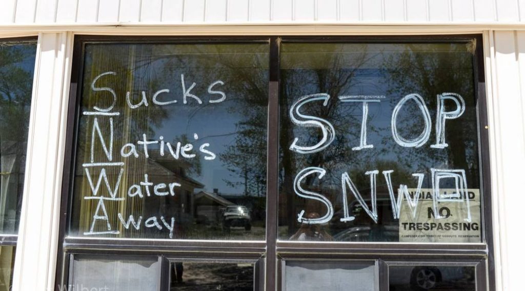 Sucks Native’s Water Away; NO to SNWA’s Nevada Water Grab
