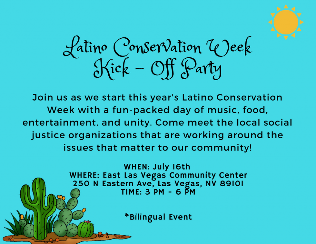 Latino Conservation Week Kickoff